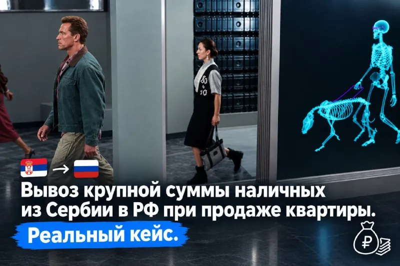 📌 Вывоз крупной суммы наличных из Сербии в РФ при продаже квартиры: реальный кейс