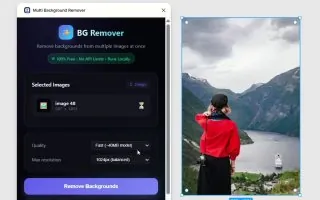 Multi Background Remover