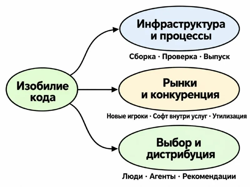 Очевидные (и не очень) последствия изобилия кода