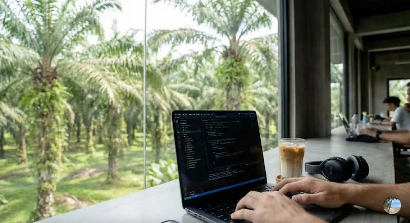 Кодинг с видом на пальмы 🌴💻