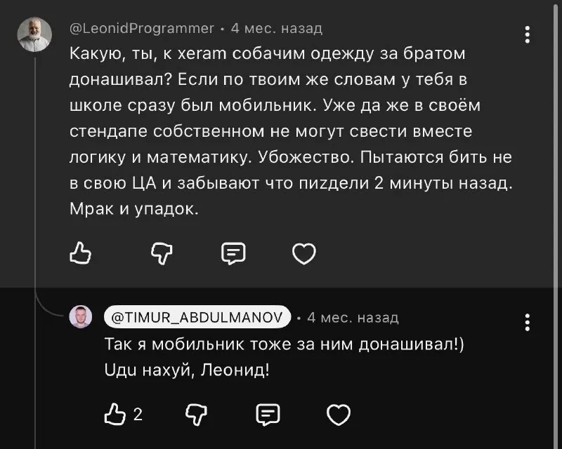 20 самых угарных комментариев к моему концерту