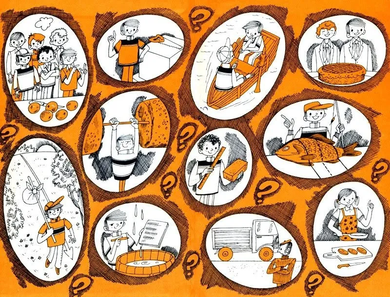 Это форзац из известной книжки "Математическая шкатулка", который показывает распределение гендерных ролей в учебниках…