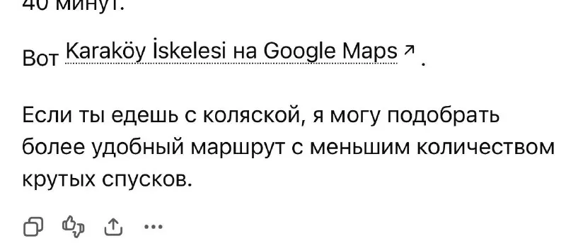 Когда придумала очередной классный маршрут, но чат-то знает, что я везде с коляской 😂