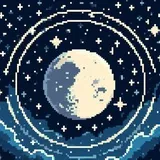 Лунный дизайн 🌙