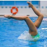 Synchronized swimming💜