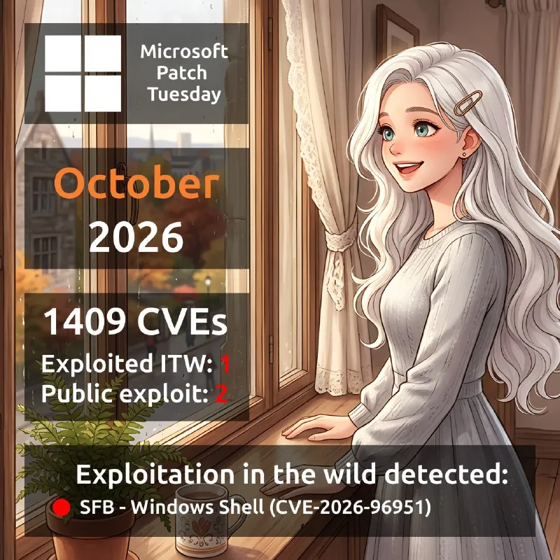 Октябрьский Microsoft Patch Tuesday.