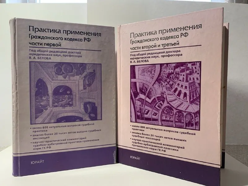 Одной из первых моих любимых книг, купленных в годы студенчества, была Практика применения Гражданского кодекса…