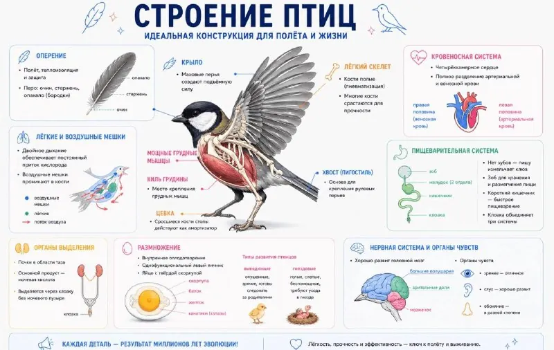 Птицы 🐥