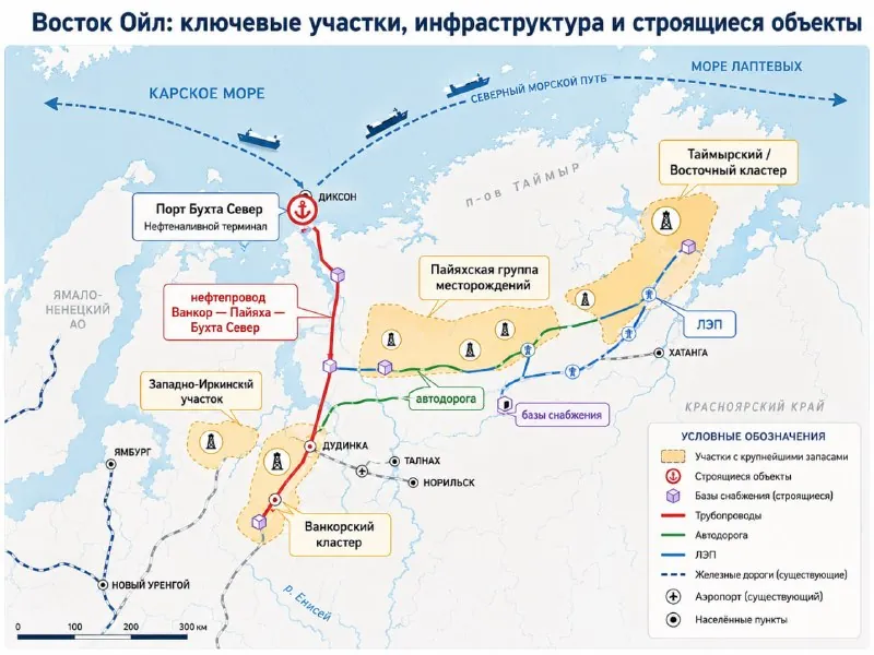 Восток Ойл — золотая жила Роснефти
