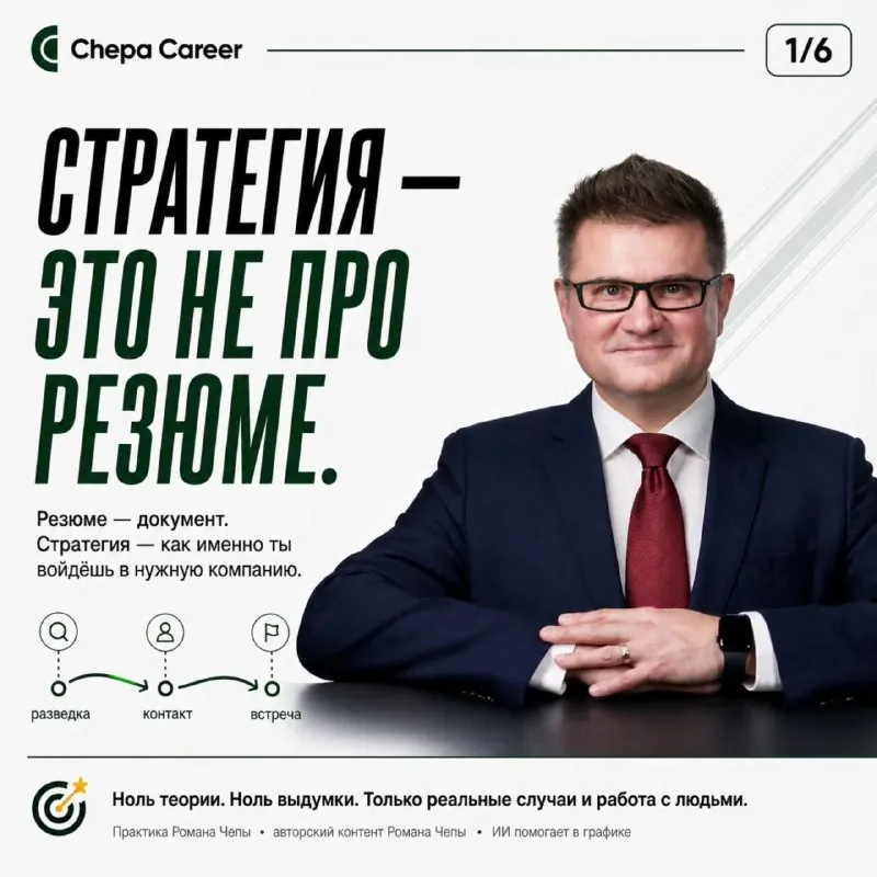 Резюме — это форма.