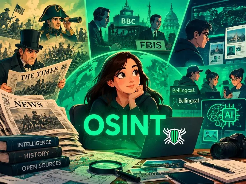 OSINT (Open Source Intelligence) - разведка по открытым источникам.