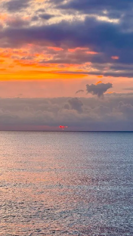 Красота осеннего заката 🌅😍