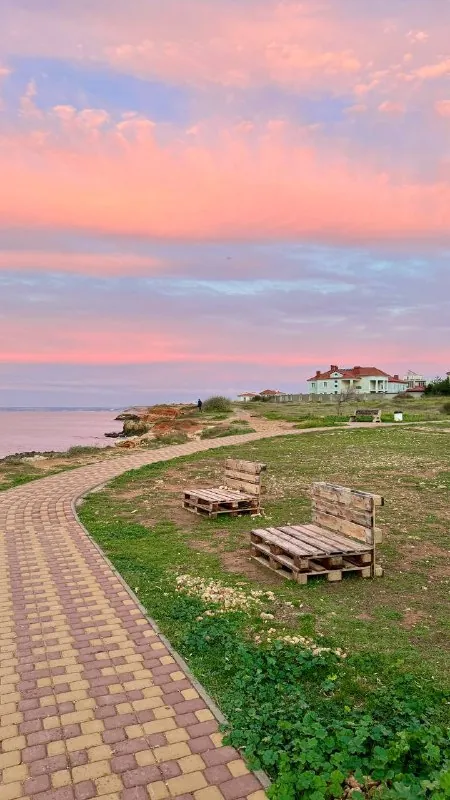 Красота осеннего заката 🌅😍