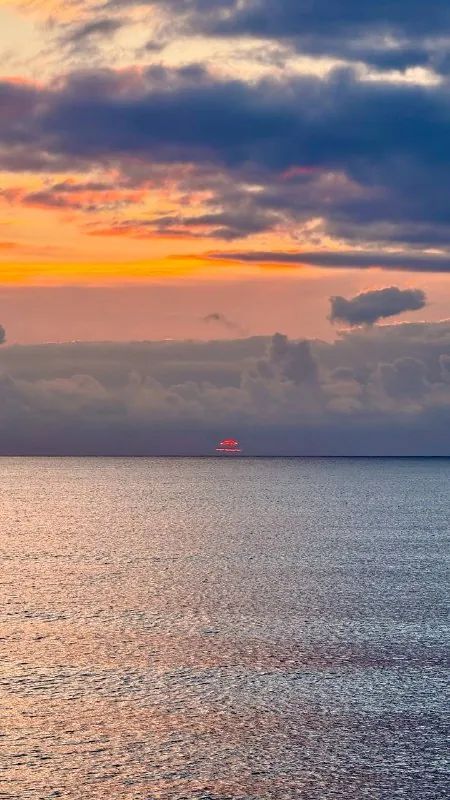 Красота осеннего заката 🌅😍