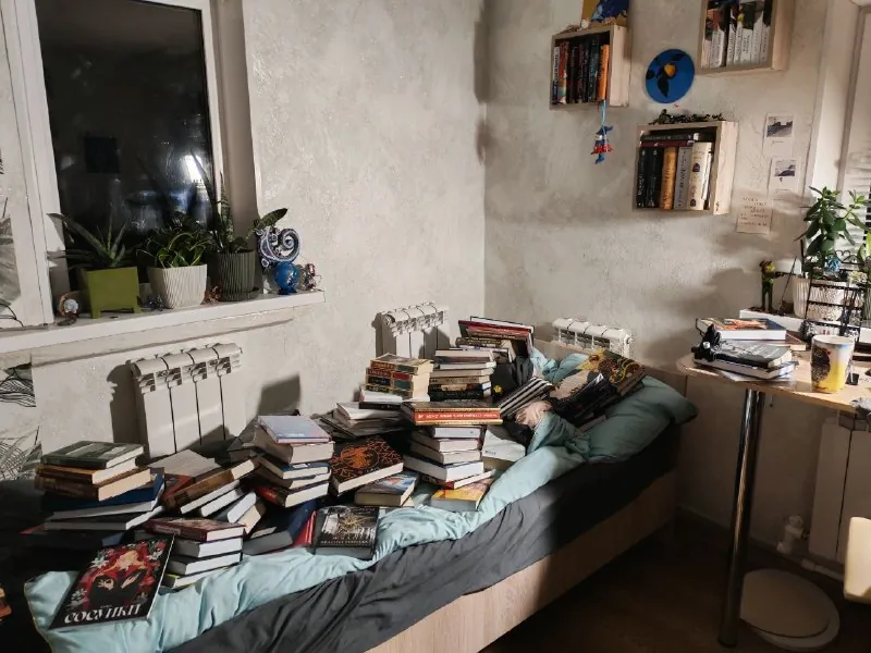 Сегодня я сплю на полу....