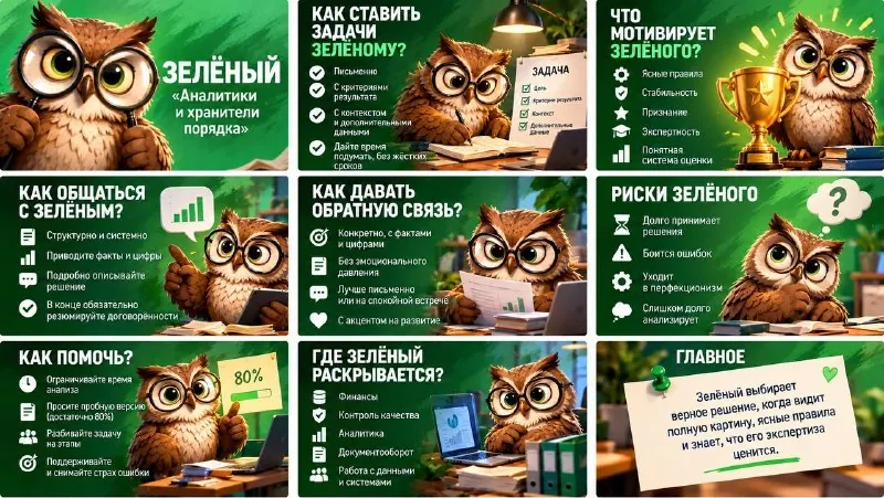 Как управлять зелёными и не ждать идеального результата неделями?