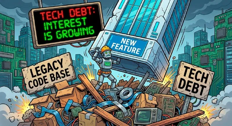 💳 Кредитная карта в коде: Почему за техдолг придется платить с процентами?