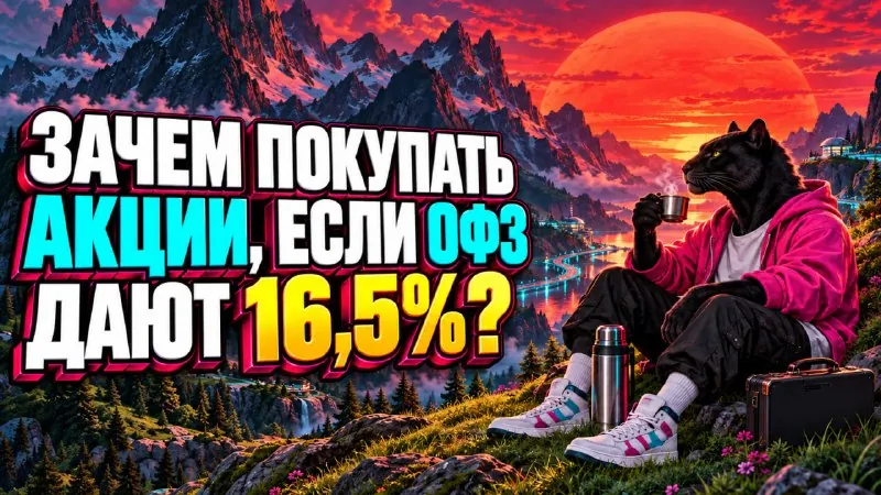 ❤️ Зачем покупать акции, если ОФЗ дают 16,5% годовых?