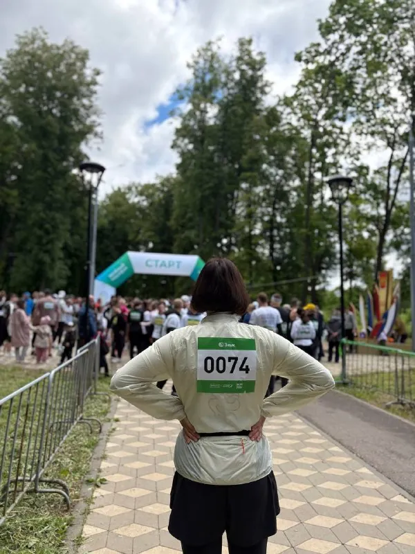 Я пробежала забег 4,2км в Орле