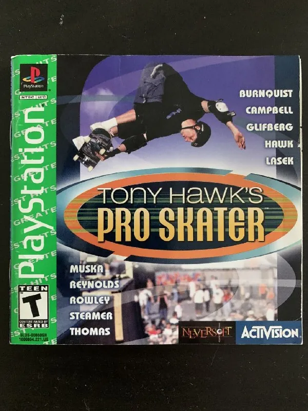 Сегодня ровно 27 лет Tony Hawk’s Pro Skater!