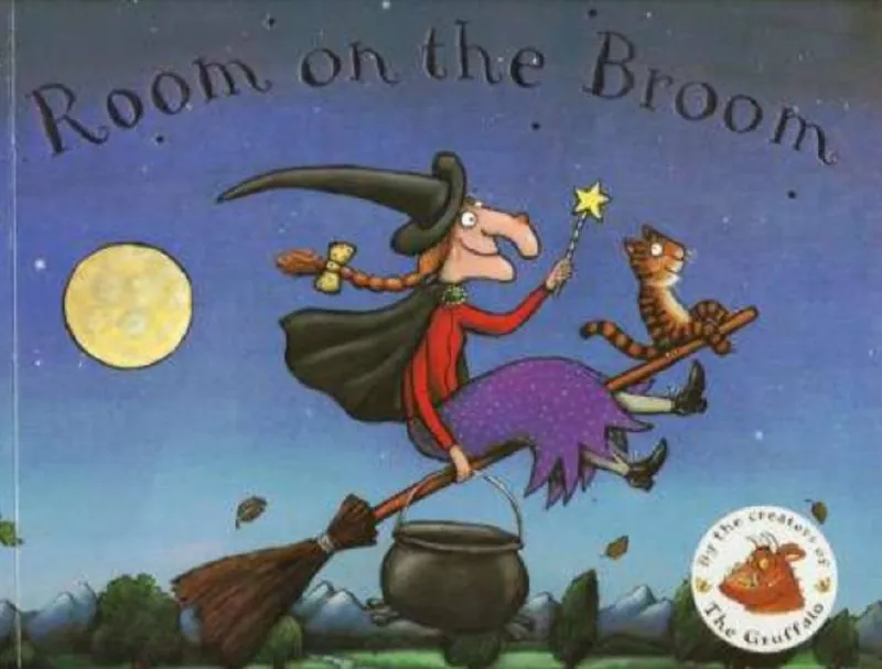 А вот и книга “Room on the broom”🧹