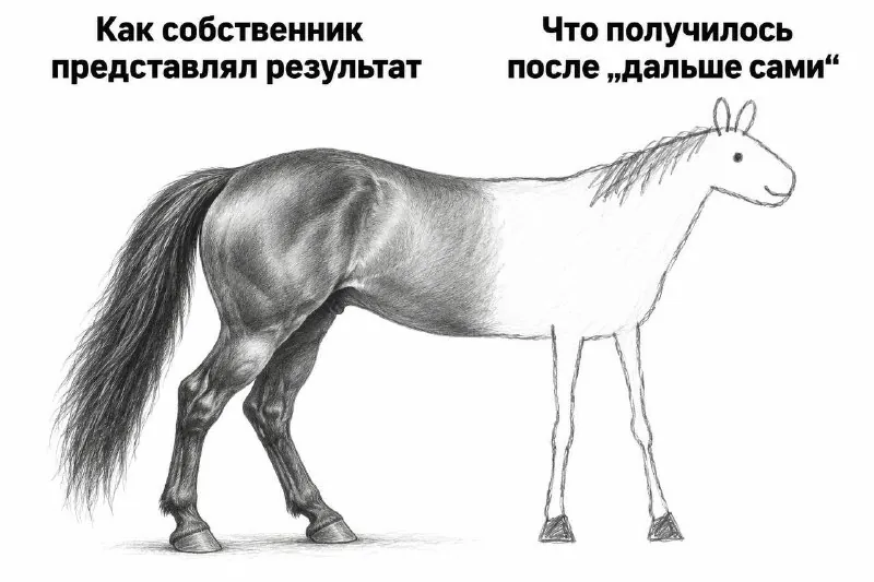Вот, например, ситуация из недавнего общения с клиентом: подбор продавца.