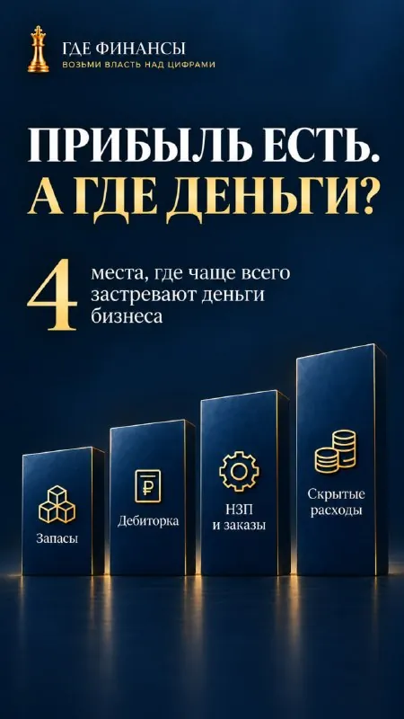 В отчёте прибыль есть.