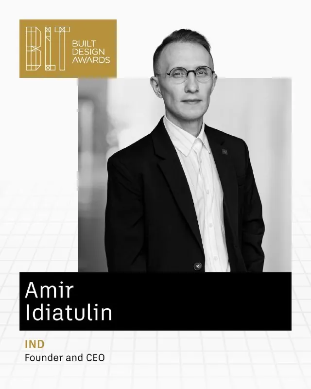 Я вновь в жюри BLT Built Design Awards.