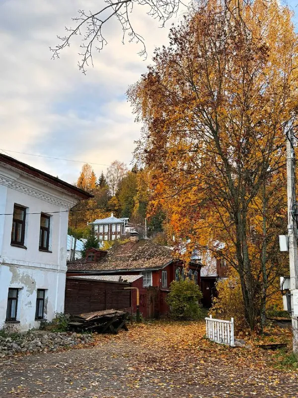 осенний Плёс 🍁🍂🧡