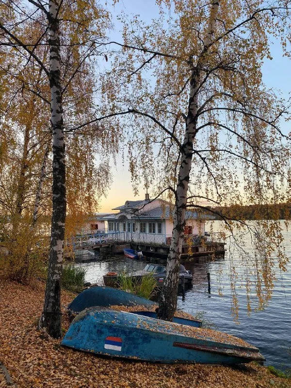 осенний Плёс 🍁🍂🧡