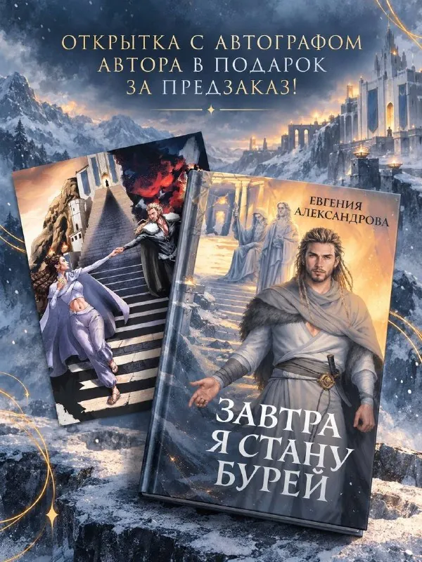 Так замоталась с выходом своей книги, что совсем забыла принести вам анонс заключительной части дилогии Жени…
