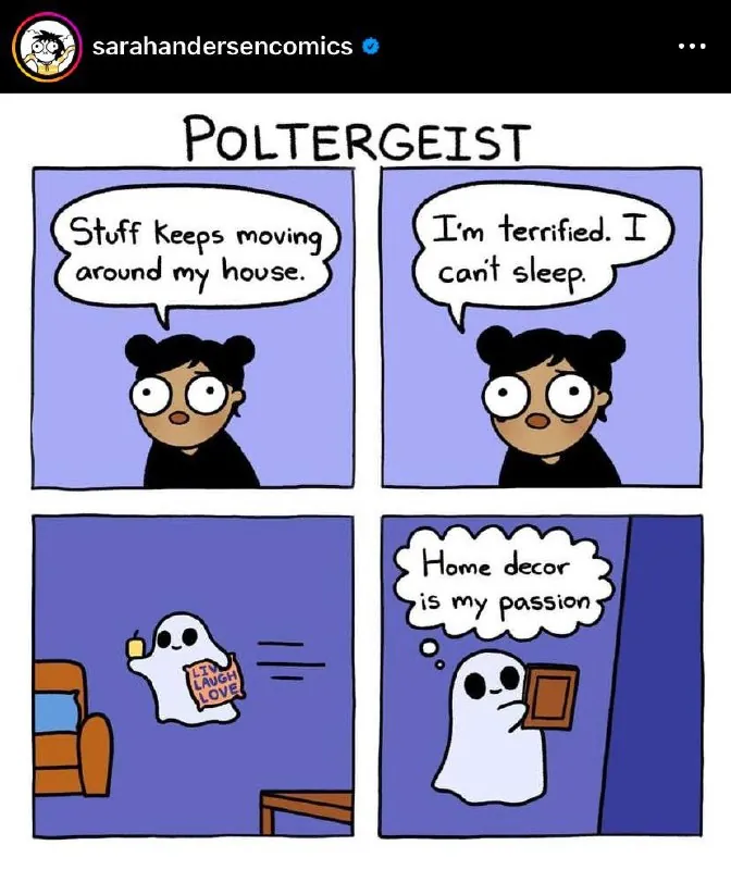 Ghost with a hobby ☺️