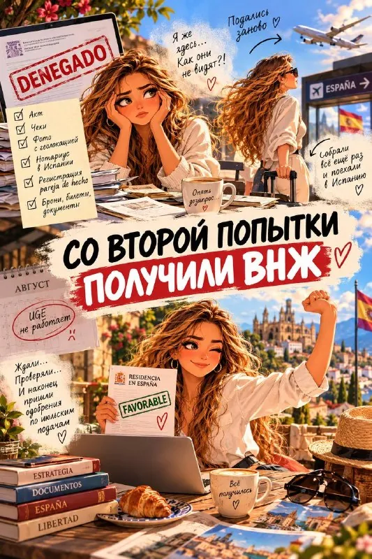 Иногда для получения ВНЖ нужно просто не сдаться после первого отказа