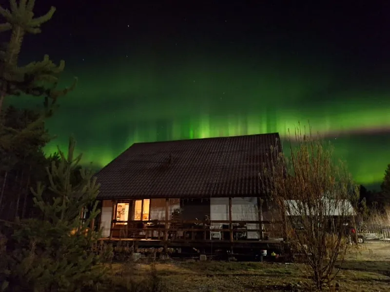 Как сейчас полыхало небо 💚💚💚