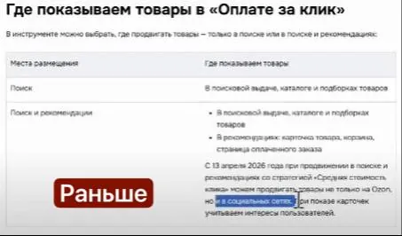 Поиск и рекомендации на Озон.