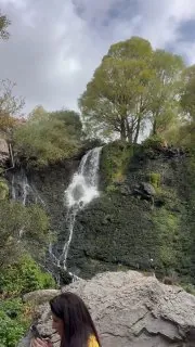Сегодня мы были у водопада Шаки.