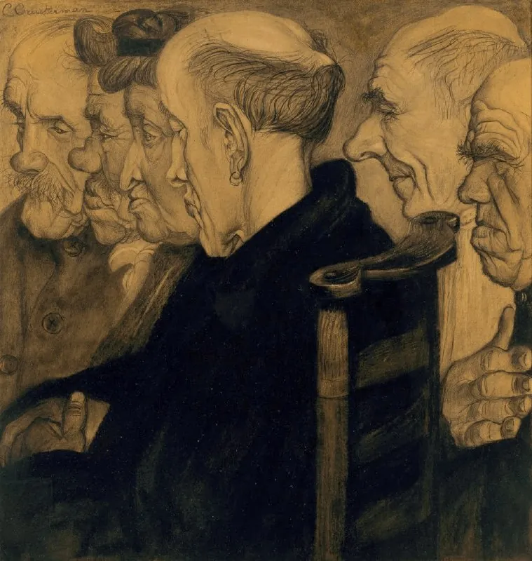 Сесиль Каутерман (1882–1957) называют бельгийской Кете Кёльвиц; сходство правда есть.