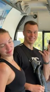 На выходных отдыхали в Сочи, и, конечно же, я, как истинный адреналиновый наркоман, был обязан прыгнуть с банджи 207.