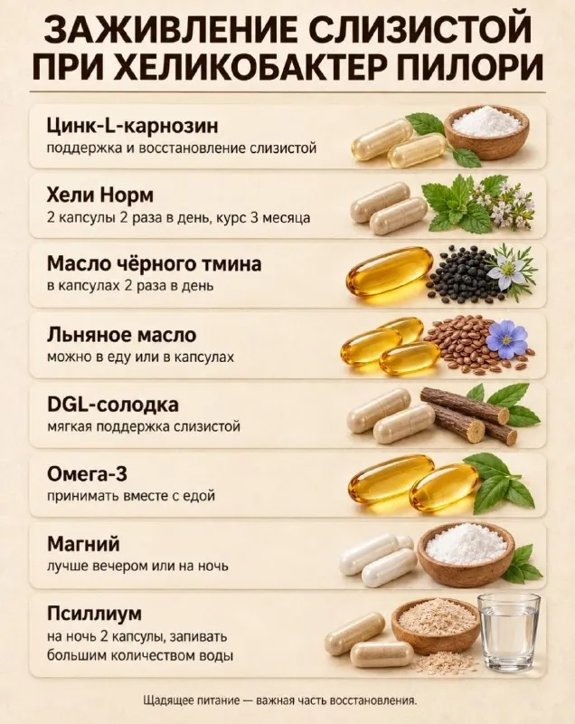 Helicobacter pylori, как помочь желудку, если антибиотики не помогли, или вы не хотите их пить.