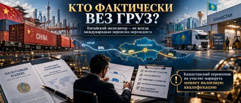 Иногда налоговый спор начинает рассыпаться после одного очень простого вопроса: а кто вообще фактически вез груз?