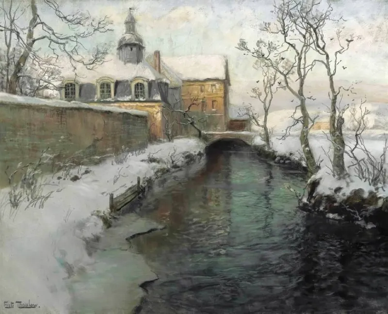 🇳🇴🎉 20 октября родился Юхан Фредерик (Фриц) Таулов (1847- 1906) - один из ведущих норвежских художников-натуралистов…