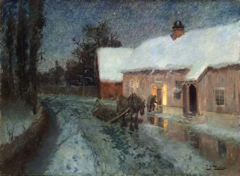 🇳🇴🎉 20 октября родился Юхан Фредерик (Фриц) Таулов (1847- 1906) - один из ведущих норвежских художников-натуралистов…