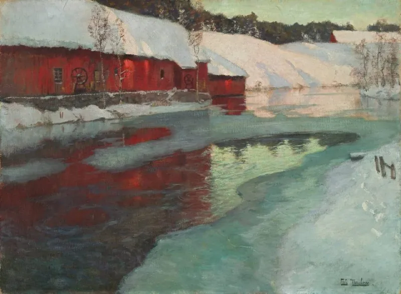 🇳🇴🎉 20 октября родился Юхан Фредерик (Фриц) Таулов (1847- 1906) - один из ведущих норвежских художников-натуралистов…