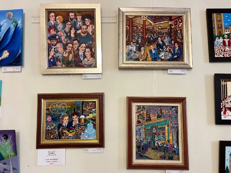 🖼️ Последние дни бесплатной выставки наивного искусства во дворце Примаса 🥰