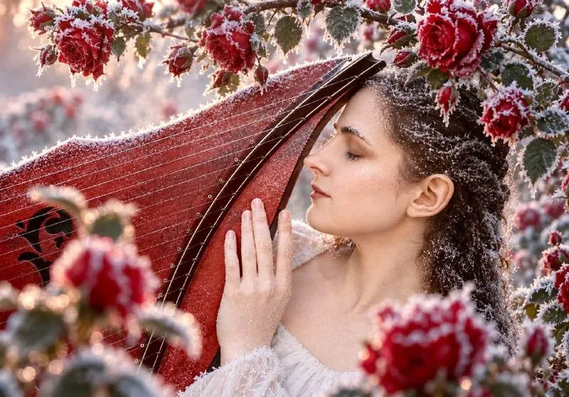 ❄🥀 В этом году я особенно ярко ощущаю внутри себя переход на состояние и вдохновение зимы )