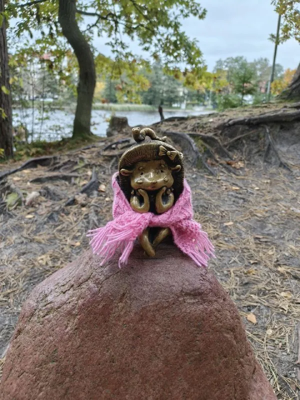 Ежиная тропа вокруг озера.