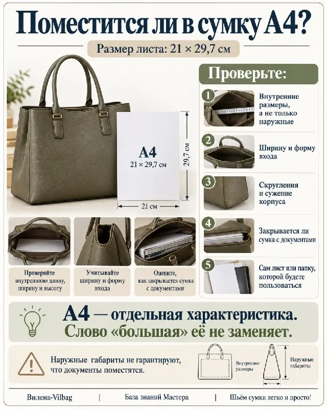 А сколько сантиметров в вашей «маленькой сумочке»?