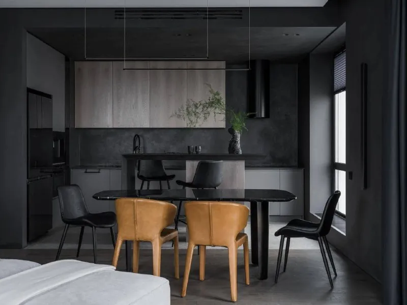 Чёрный монохром 🏠🖤