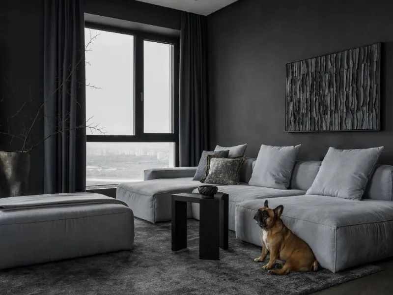 Чёрный монохром 🏠🖤