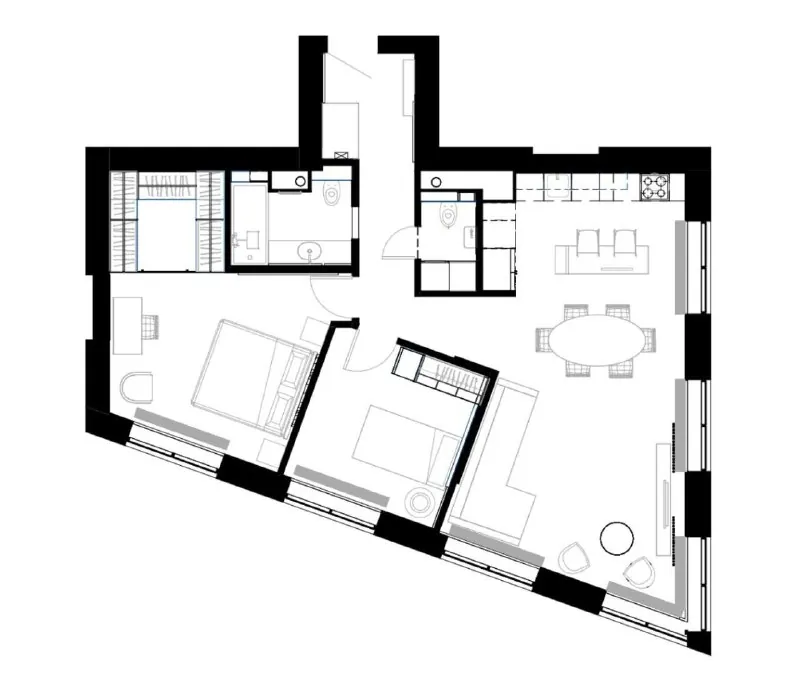 Чёрный монохром 🏠🖤